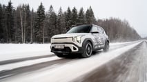 Kia EV2 durante l'El Prix Winter Test