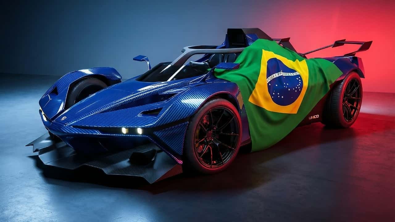 Super Veloce UNICO superesportivo brasileiro feito para pistas