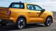 Ford Fathom EV rendering by Motor1