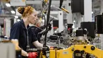 Uma das linhas de produção da JLR