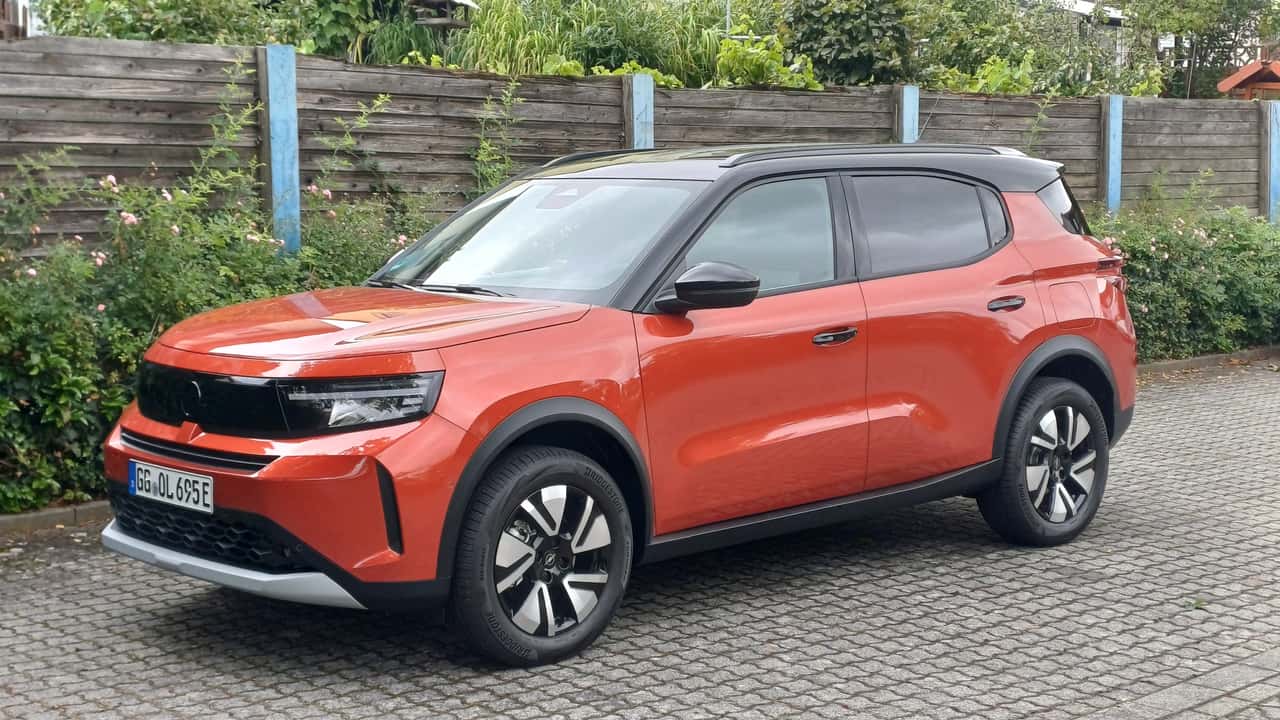 Opel Frontera Electric in der Ausstattung GS: Das Exterieur