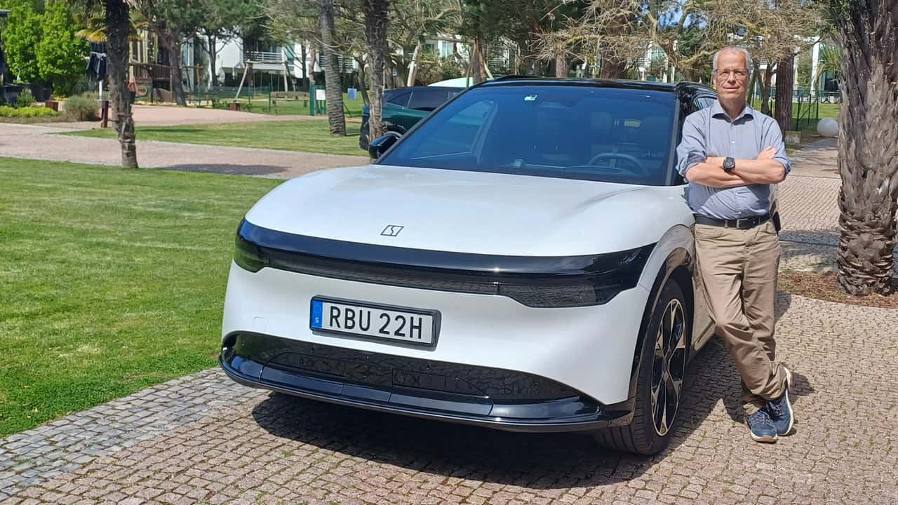 Zeekr 7X mit dem Autor