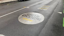 Calle escolar en Madrid