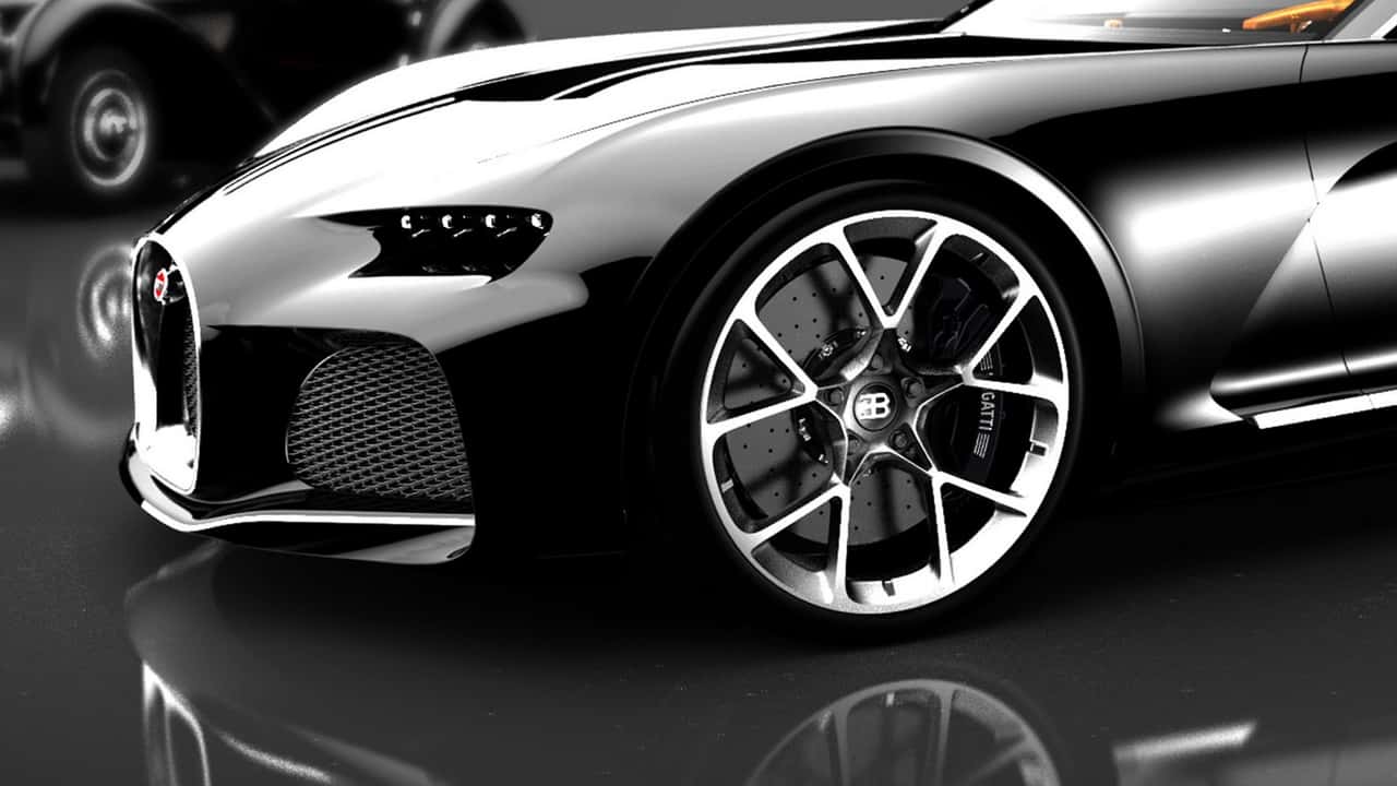 Bugatt cerchio in lega