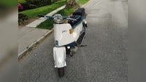 1962 Honda Juno M80 - Front