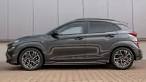 Hyundai Kona Elektro mit H&R-Sportfedern