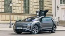 HiPhi X (2023): The exterior with the spectacular rear doors