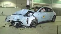 Nio ET5 im EuroNCAP-Crastest
