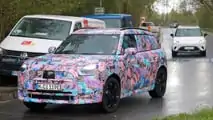 Le nuove foto spia della MINI Countryman elettrica