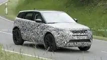 Range Rover Evoque restyling, le prime foto spia