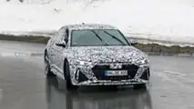Photo d'espionnage avant de l'Audi RS7 de nouvelle génération