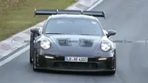 Porsche 911 GT3 RS Facelift (2026) Erlkönigfotos
