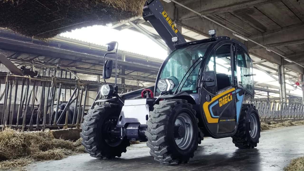 Dieci presenta il Mini Agri-e 20.4: il sollevatore telescopico completamente elettrico