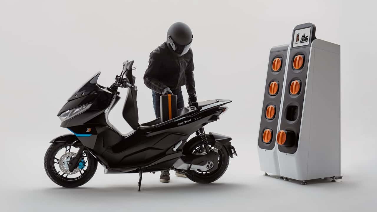 Zentropy Z: scooter elettrico coreano con battery swap