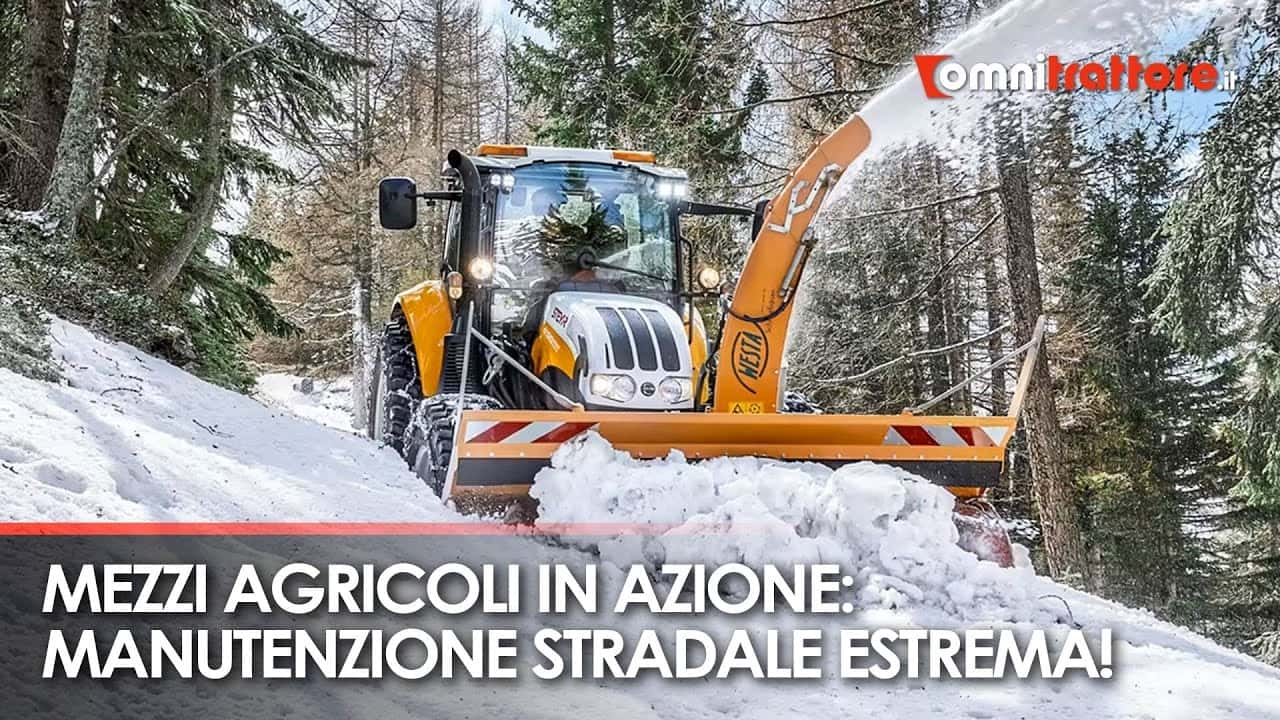 Mezzi agricoli per manutenzione stradale e Invernale nel 2025