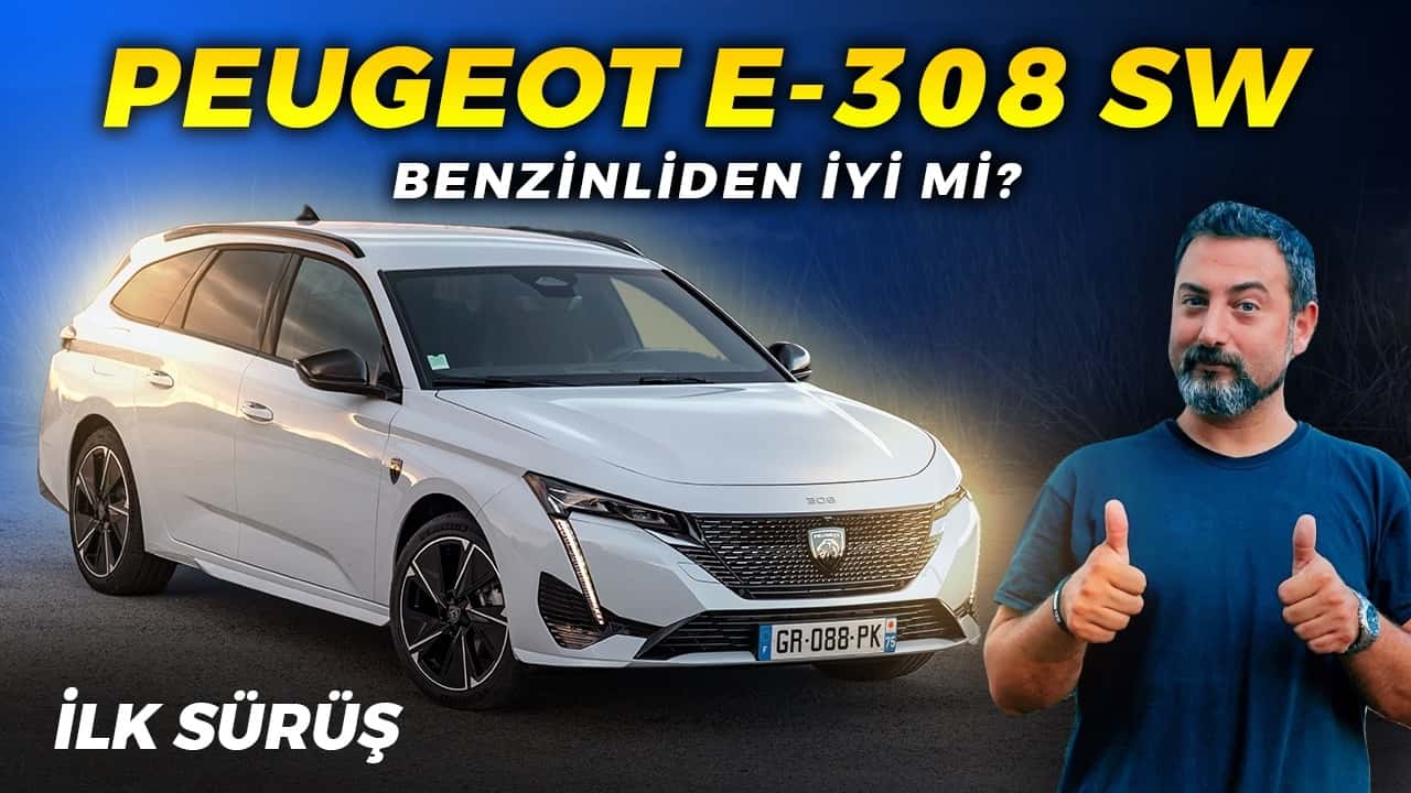 Peugeot E308 SW İlk Sürüş Cover