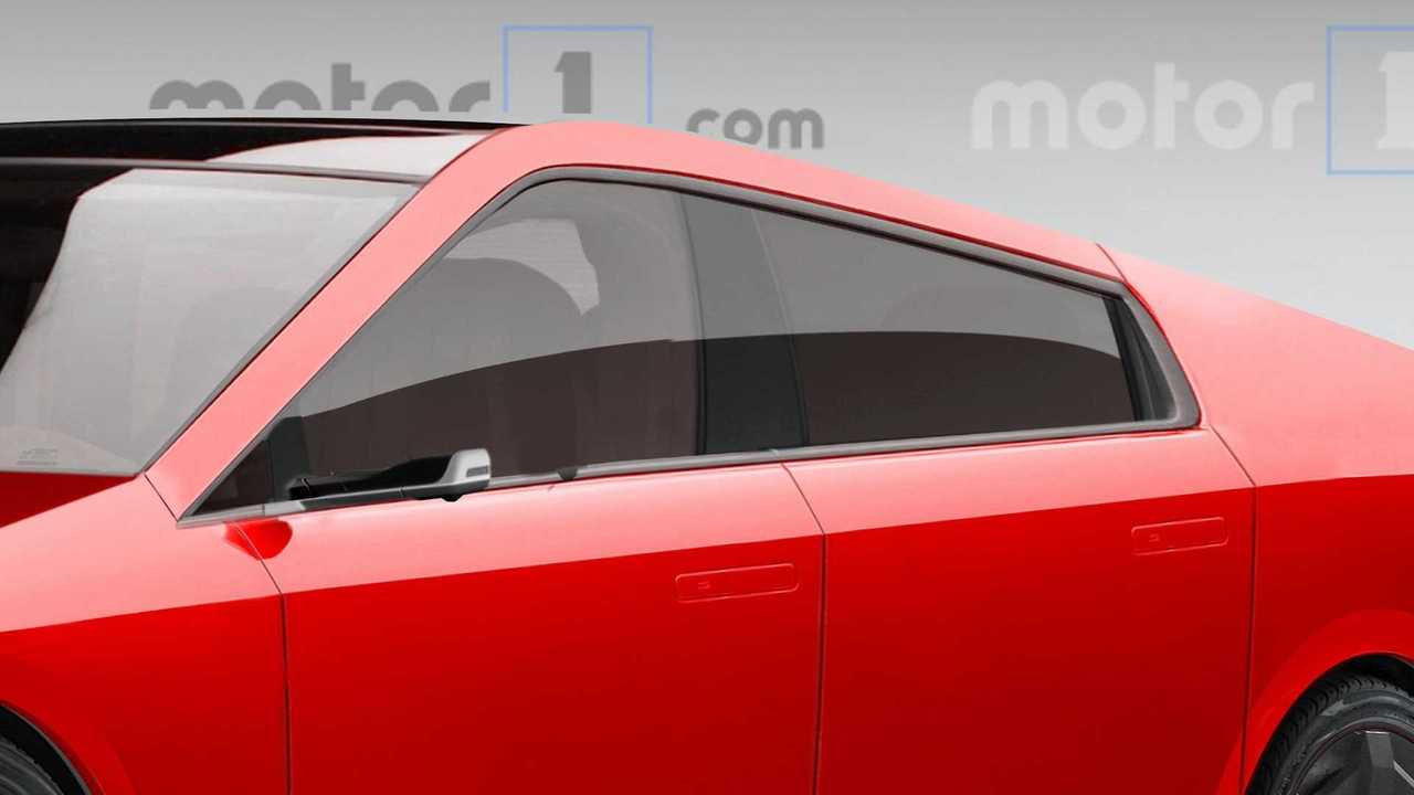 Tesla Model S Cybertruck Render
