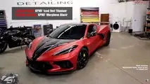 2020 Chevy Corvette C8 gets custom body wrap