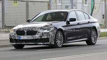 2021 BMW Serie 5 Facelift spia foto