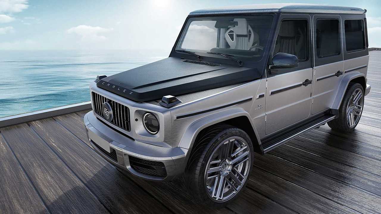 Mercedes Amg G63 Receives Opulent Wood Interior From Carlex Design