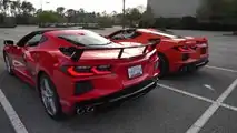Chevrolet Corvette C8 Wing Comparison Video
