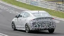 Hyundai i30 N Fastback spied at the Nurburgring