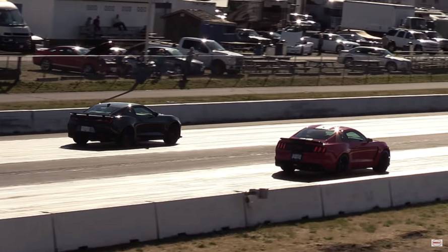 Camaro ZL1 vs Shelby GT350