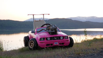 Mustang de Barbie con motor Honda