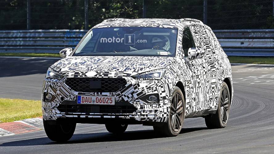 2019 SEAT Tarraco spy photo