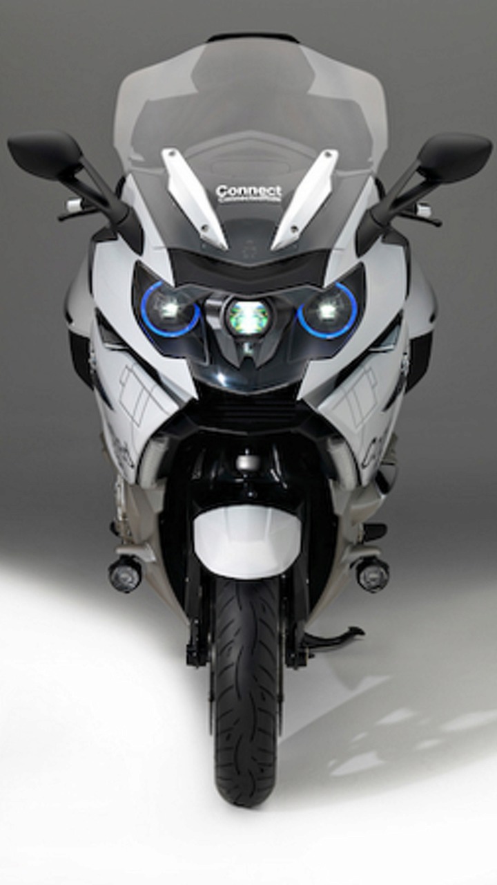 BMW Motorrad Unveils Connected Ride Concept, Helmet HUD, and Laser Light