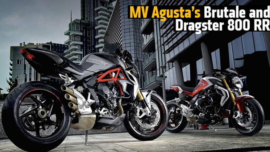 MV Agusta's New Brutale and Dragster 800 RR Motorcycles