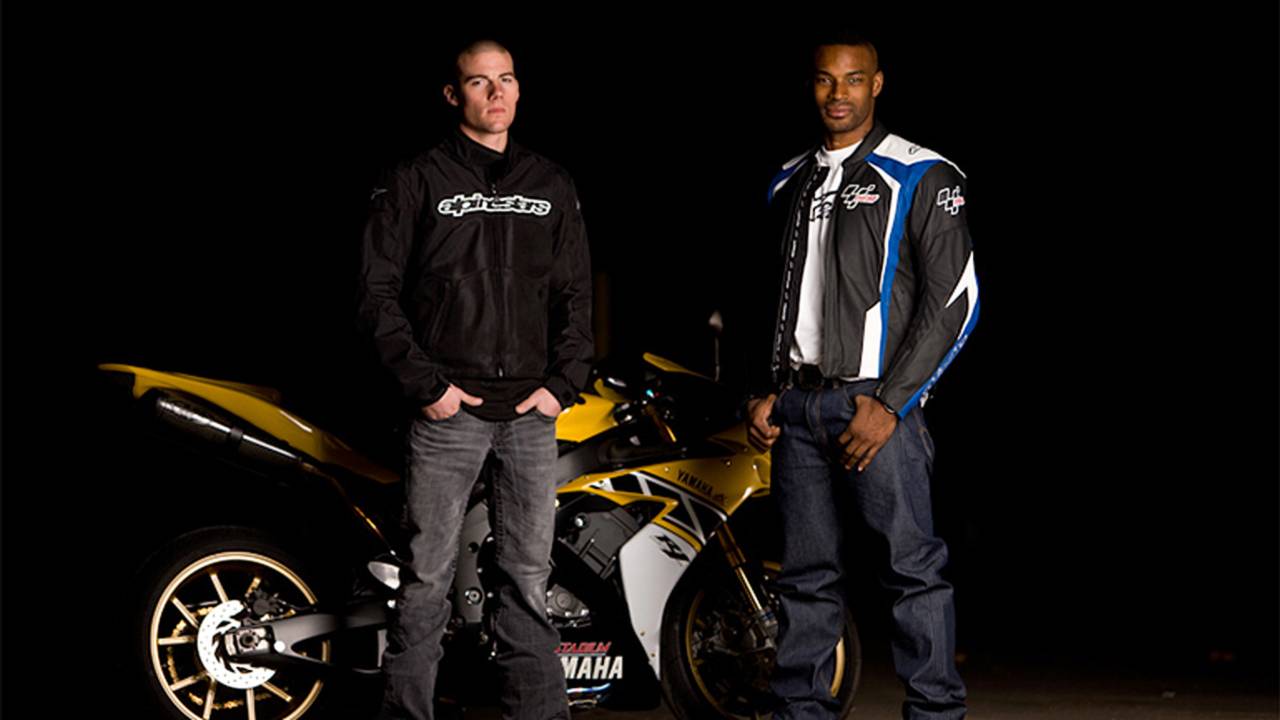 Tyson Beckford with Ben Spies