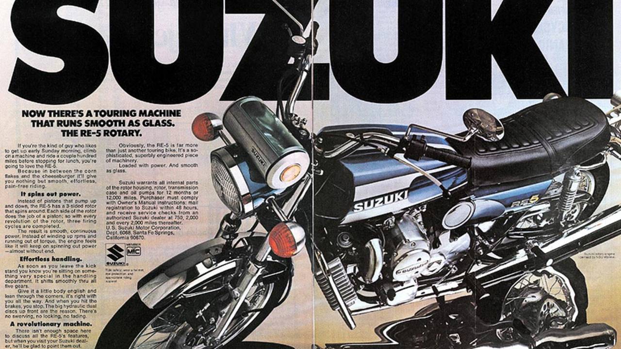 Cycleweird: The Worst of All Worlds - Suzuki RE-5