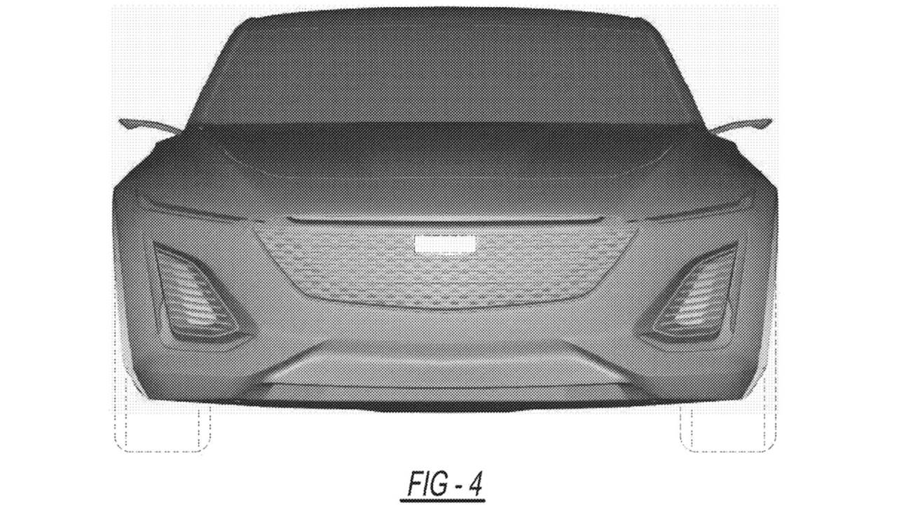 Cadillac Coupe Patent Illustrations