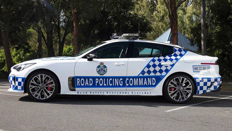 Kia Stinger Australia Police