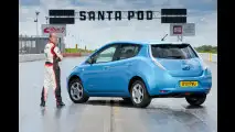 Nissan Leaf, record in retromarcia a Goodwood 2012