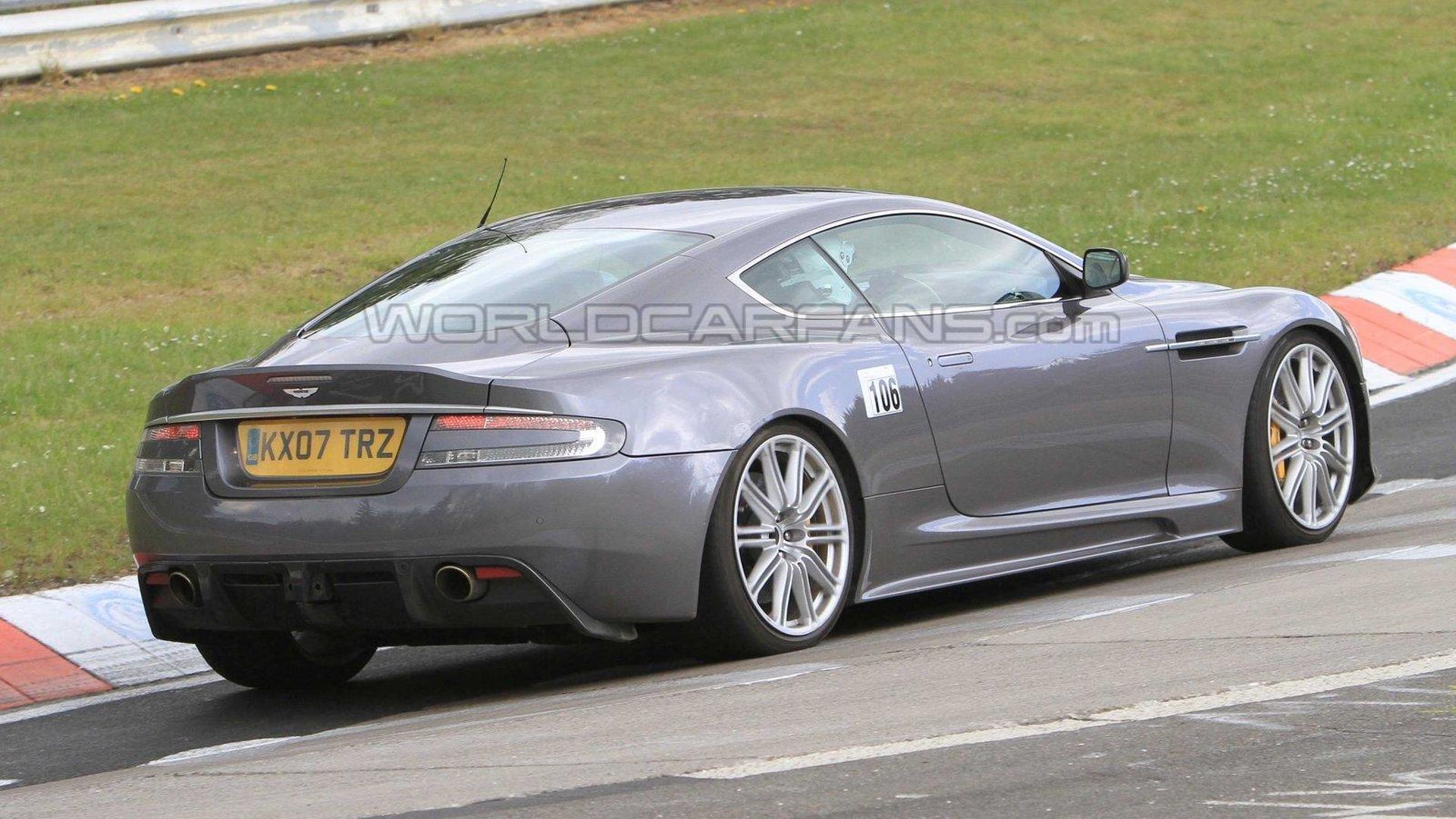 Aston Martin Dbs Db9 Facelift Spied On Nurburgring