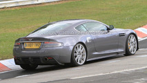 Aston Martin DBS DB9 facelift spy photo, Nurburgring Nordschleife, Germany 19.05.2010