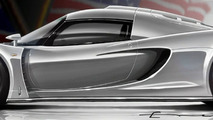 Hennessey Venon GT concept illustration - wing down - 1280