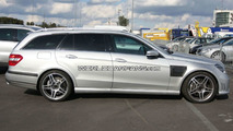 2010 Mercedes Benz E 63 AMG Wagon AMG Spied in Daylight