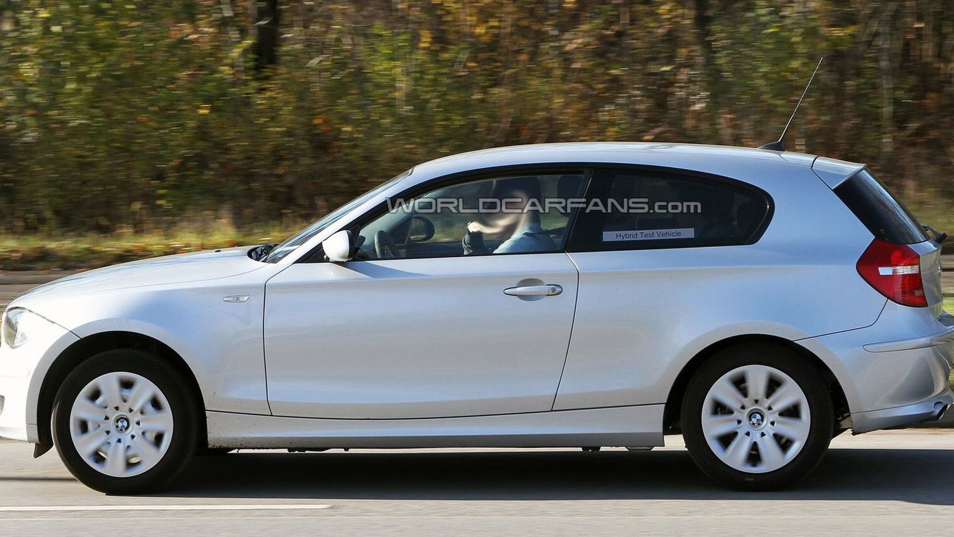 BMW 1-Series Hybrid Spied for First Time