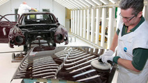 Bentley Mulsanne in the Paintshop
