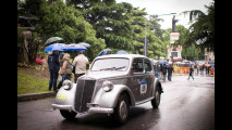 Outside Mille Miglia, Kasia Smutniak su Lancia Ardea