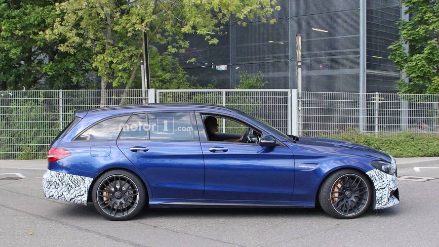2019 Mercedes-AMG C63 Wagon spy photo