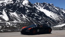 Bugatti Grand Tour 2017 e l'incidente sulle Ande