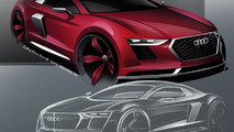 2015 Audi R8 artist rendering