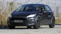 Ford Fiesta test mule spy photo