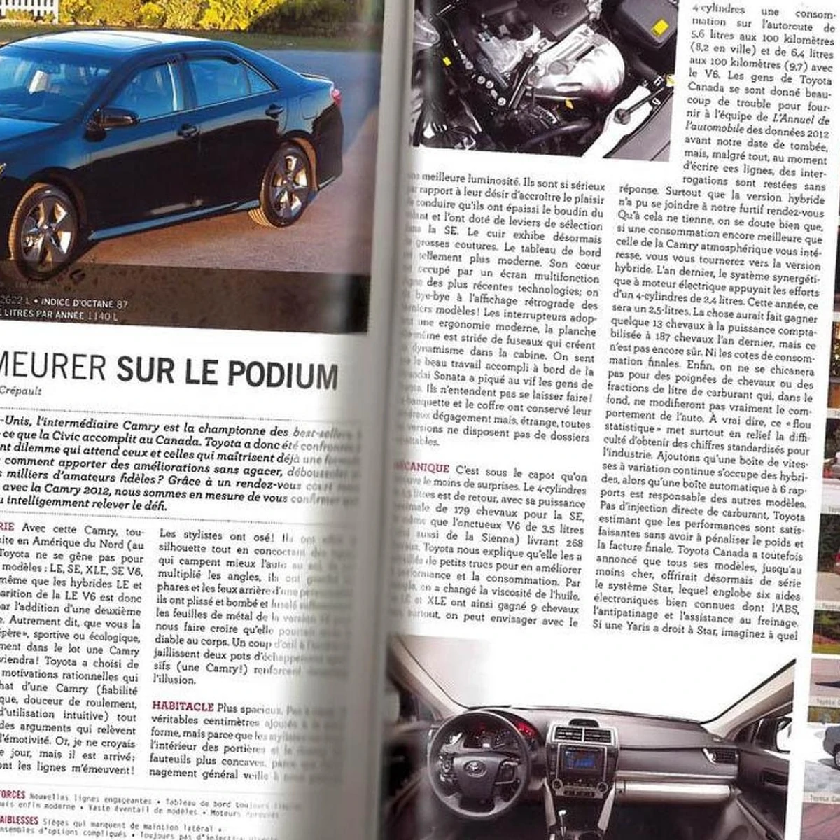 12 Toyota Camry Unmasked With Specifications