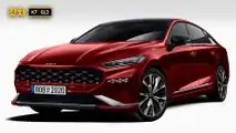 Makyajlı Kia Cadenza render