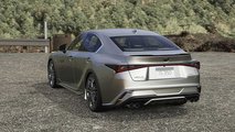 2021 Lexus IS TRD rear quarter